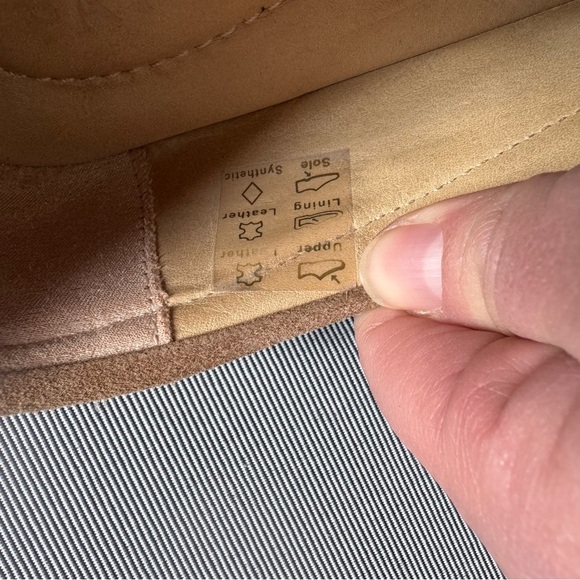 Chunky Suede Penny Loafers in Tan - Picture 6 of 6